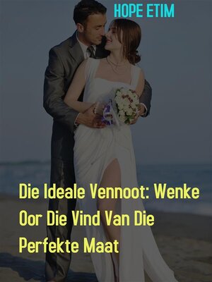 cover image of Die Ideale Vennoot--Wenke Oor Die Vind Van Die Perfekte Maat